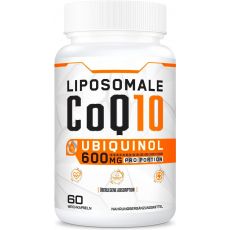 Lipozomálny CoQ10 Ubiquinol Active Kaneka (600 mg tablety)